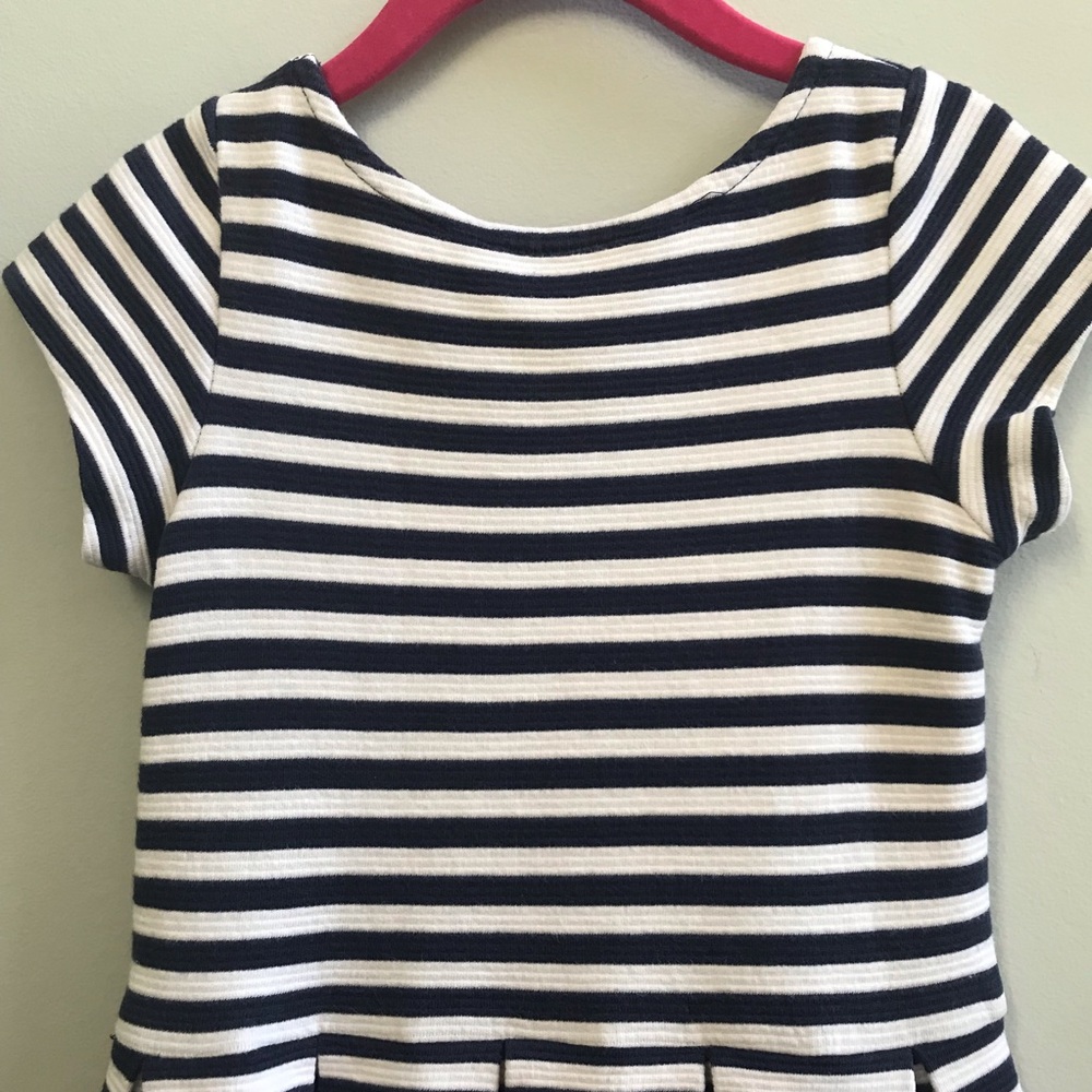 Ralph Lauren white and blue striped dress, size 5. - Picture 5 of 7